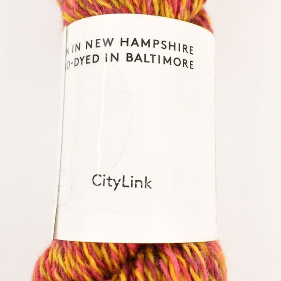 Plied Yarn North Ave Hand-Dyed 100% Wool 215 Yards 50g Color CityLink - Picture 4 of 4